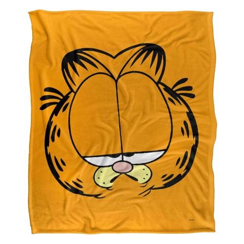 Garfield Silky Big Head Supersoft Blanket