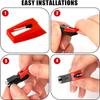 4Pcs Durable Replacement Stylus Needles Red Turntable Needle  Record Player  Accessories