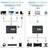 1Mii Bluetooth Audio BT Simultaneous Connection with aptX LL Low Earphone Jack Charging ML301 Transmitter, TV/Bluetooth Receiver, Transmitter, 5.3
