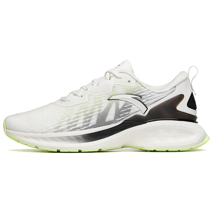 

New Anta Tron 1.5 Cushioned Slip Resistant Abrasion Resistant Breathable Low Top Running Shoes Men s White Green Black 112135586S-2 41