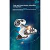 Rechargeable 2.4G RC Dancing Robot Toy LED Flashing Eyes Sound Light Effect Remote Control Robot for Kids Boys Girls