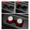 For Hyundai Santa Fe 6/7 Seats 2024-2026 (3 Row Only) Door Side Cup Holder Insert Cup Box Shock-Absorbing Storage TPE Tidying
