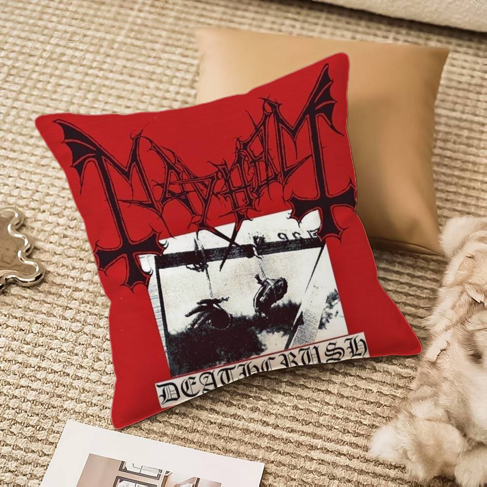 B-Burzum НАВОЛОЧКА Певца Противоклещевая Невидимая молния Диван-кровать 12x12Inch