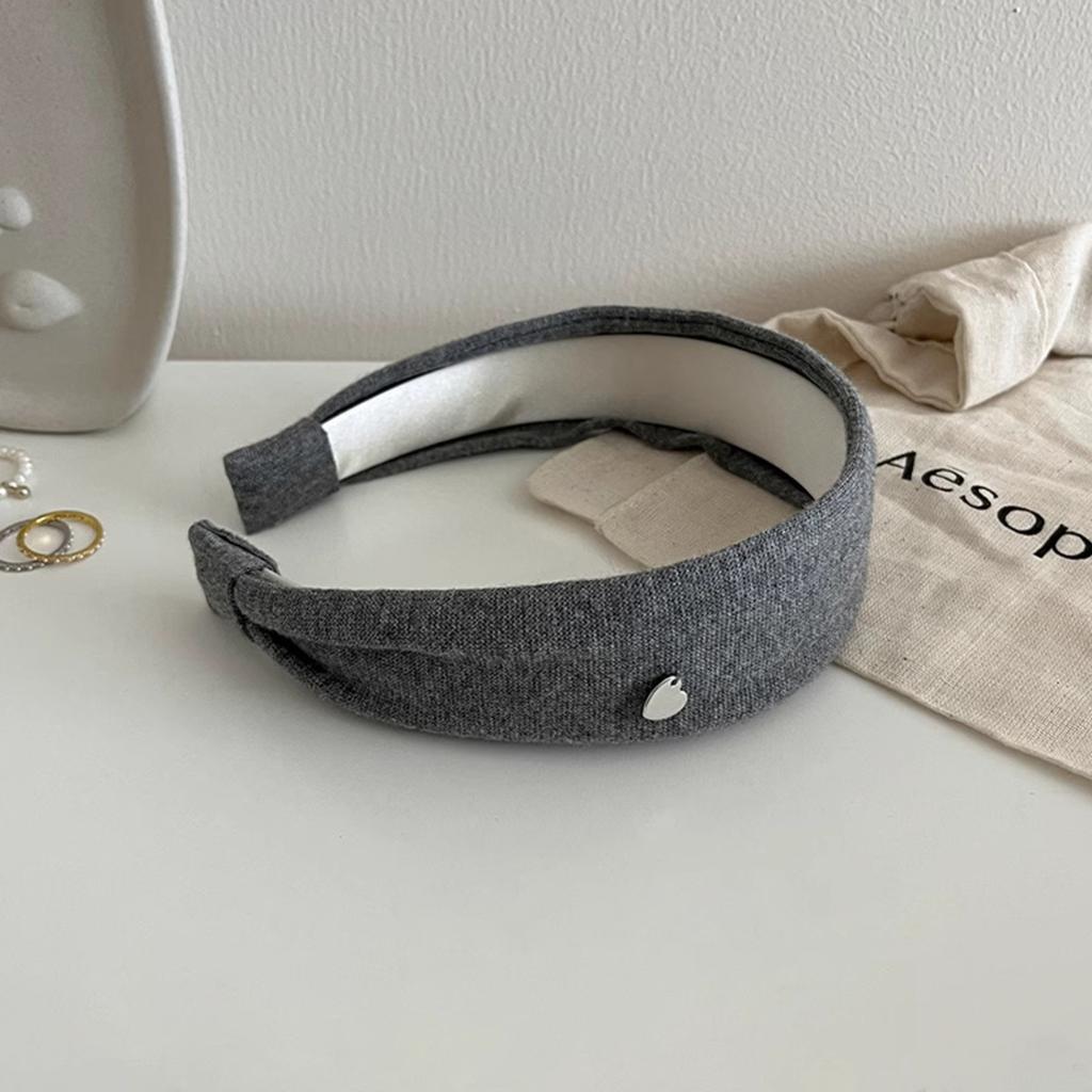 Stilvolles und vielseitiges breites Stirnband für Damen, perfekt für Herbst und Winter, einfache und einzigartige Haarspangen und Accessoires.