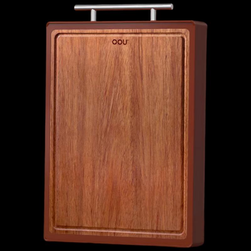 OOU W2Y-Plus Ebony Wood Double-Sided Cutting Board