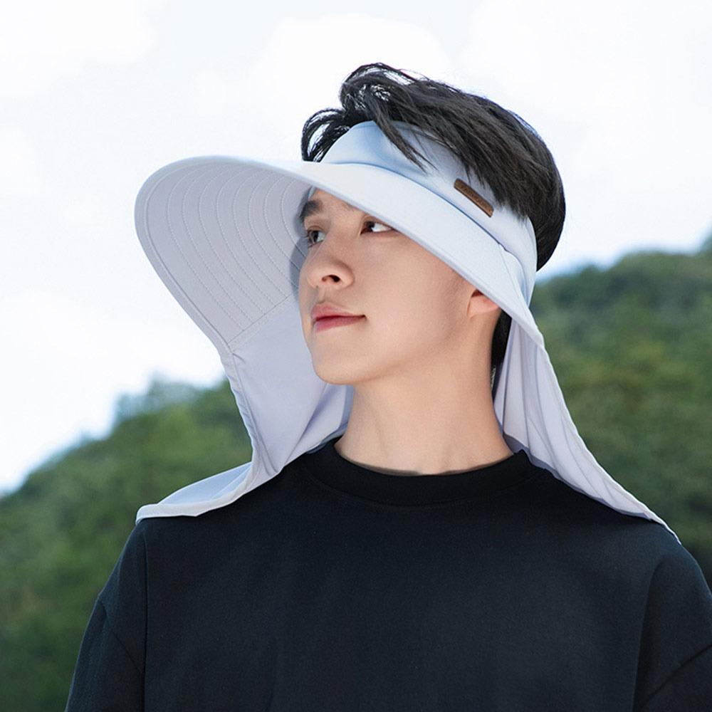 Large Brim Adult Hats Neck Protection Sunscreen Cap New Sun Hats  Mountain Climbing