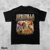 Gürteltier Vintage Grafik T-Shirt Retro Wildtier Tier T-Shirt Lustiges Naturecore Shirt Gürteltier Liebhaber Geschenk 90er Jahre Stil Streetwear