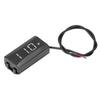 Voltage Testing Meter LED Digital Display Universal for Car Motorcycle Electric Vehicle 12V‑80V
