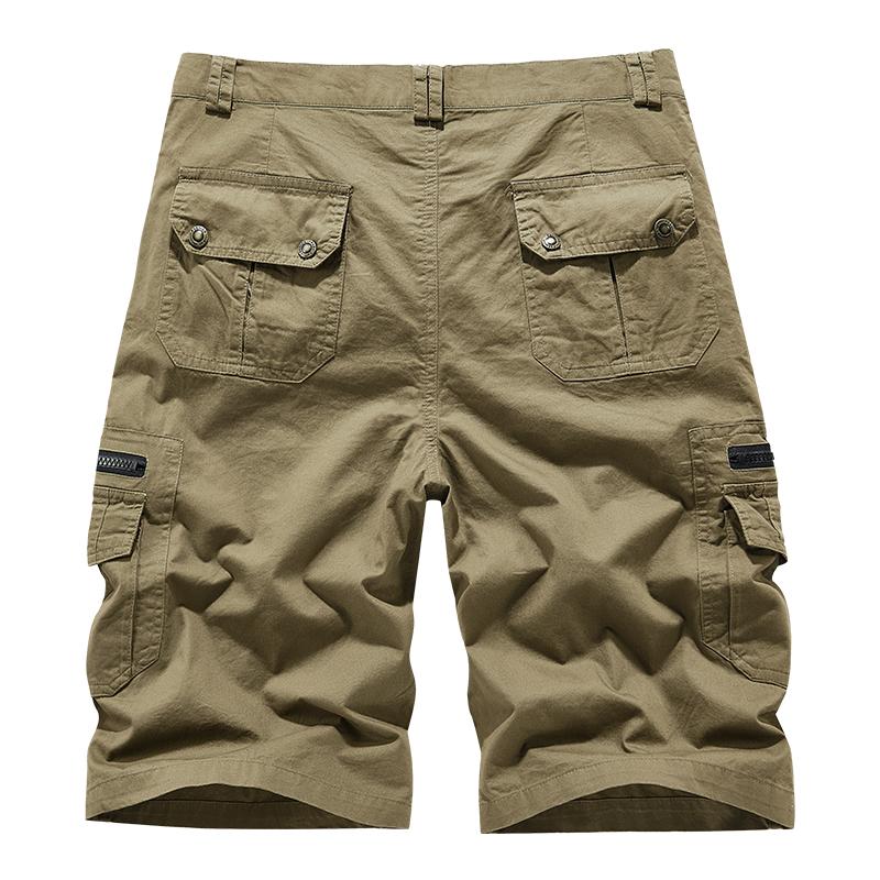 Men's Casual Shorts Summer Outdoor Mountaineering Multi-function Multi-pocket Workwear Shorts Comfortable Fishing Pants