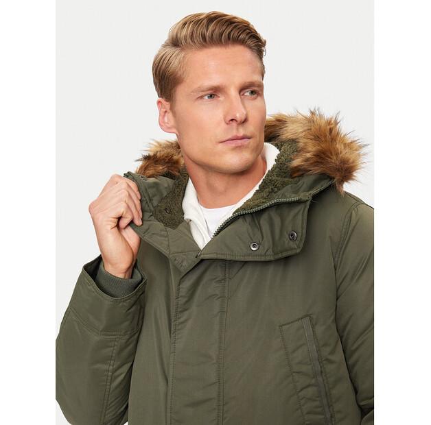Winter Jacket Gap 726377-00, Green, Standard Fit