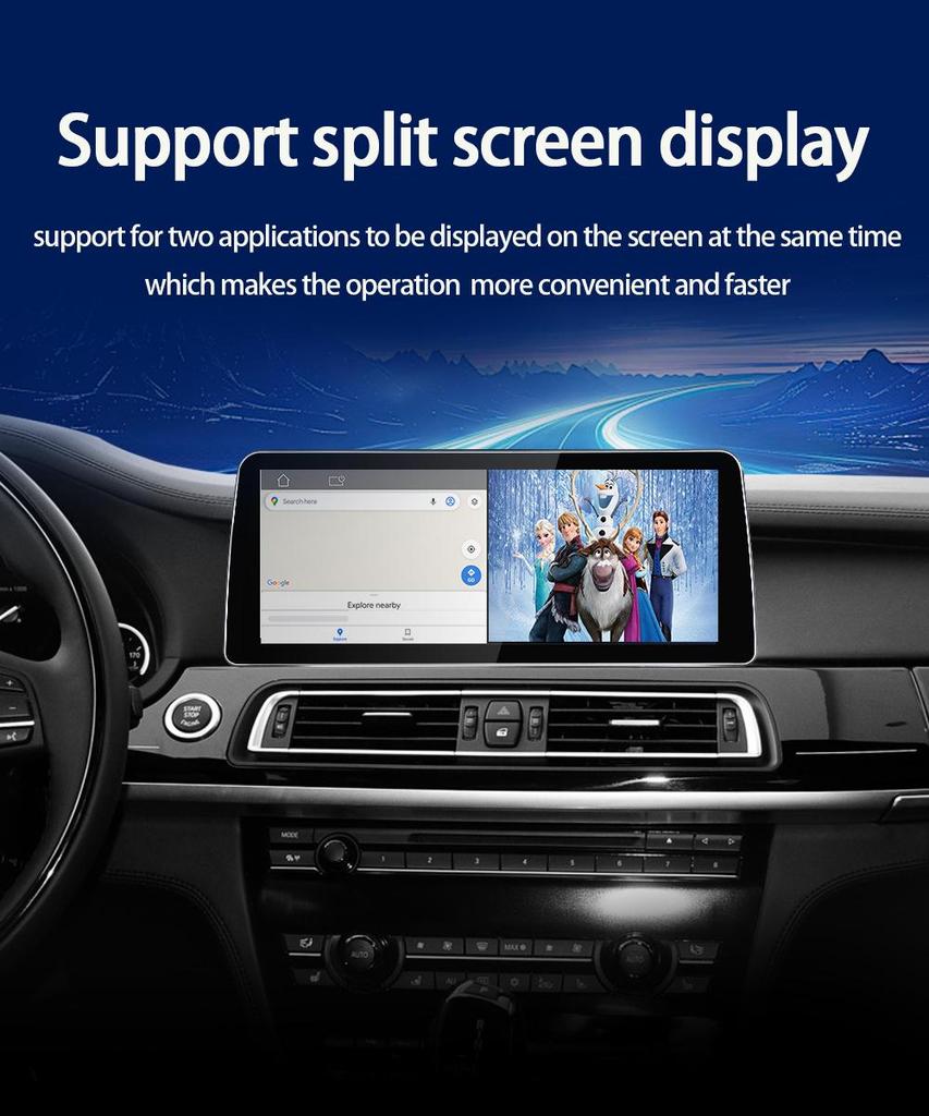 Android 8-Core GPS Navigation with Apple CarPlay for BMW F01/F02