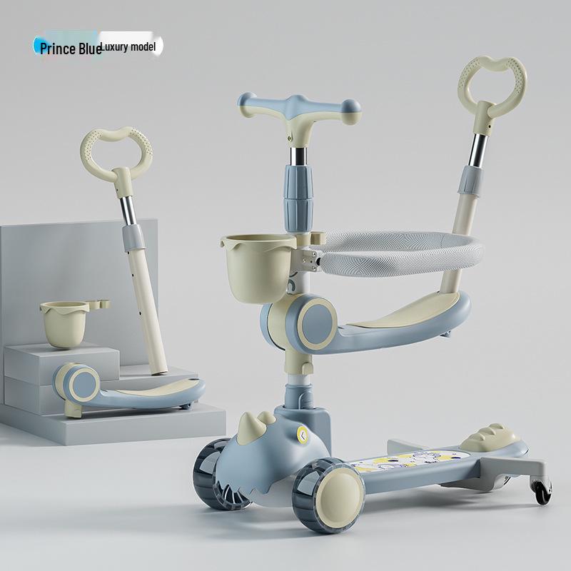 

Детский многофункциональный самокат 5-в-1 для малышей и детей