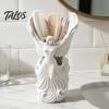 Elegant Makeup Brush Holder 3D Printed Angel Wings Vase & Pen Holder, Sculpture Winged Desktop Decor, Multi‑Functional Dry Flower Vase, Artistic