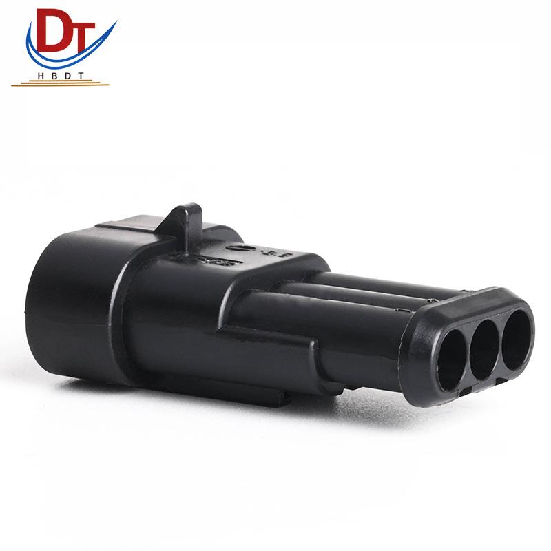 3-Pin Automotive Wiring Harness DJ7031-1.5-11 Plastic Connector Housing DJ7031-1.5-11