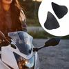 2 Pieces Mirror Block Off Plates Motorbike Accessories Stable Sturdy Replacement Hole