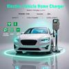 7KW 32A  EV Charging Station Type-2 1Phase EV Car Charger IEC62196-2 EVSE Wallbox APP Control Charge now/Card charging