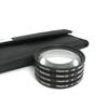 Close Up Macro Filter Kit with Carry Bag +1 +2 +4 +10 Close-UP 49 52 55 58 62 67 72 77mm for Canon Nikon Sony Camera 6