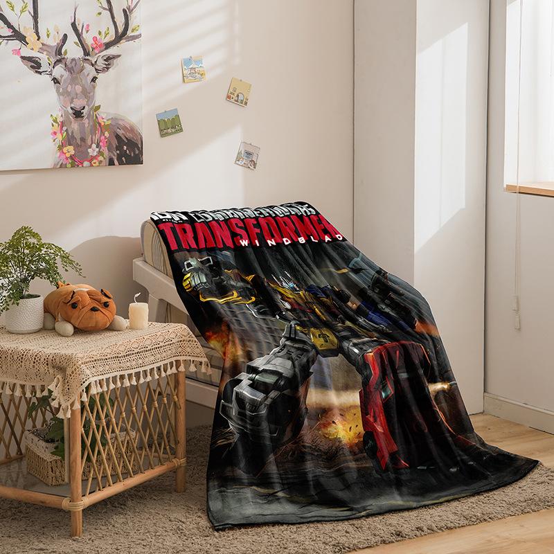 

Transformers Series Flannel Blanket 3D Printed Sofa Blanket Thickened Blanket 70 * 100Cm 250g