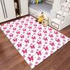 Pink Butterfly Floral Pattern suitable as a non-slip mat for the living room or bedroom sofa