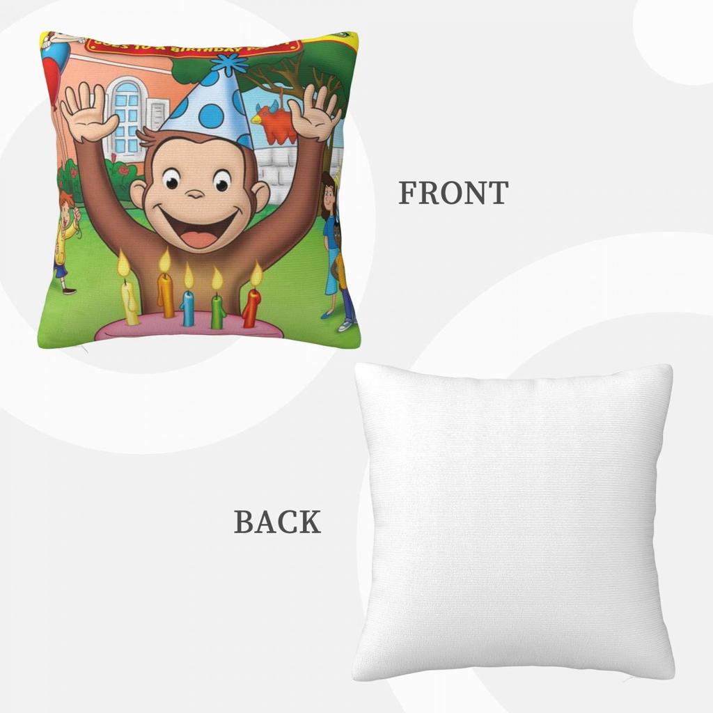 Curious George 000724 Decoration Home Decoration Home Decor Items Dakimakura Pillow Case Pillow Cover