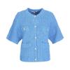 Momen [Momen] Summer Cardigan Jacket - Blue_Xmtbc3M521253