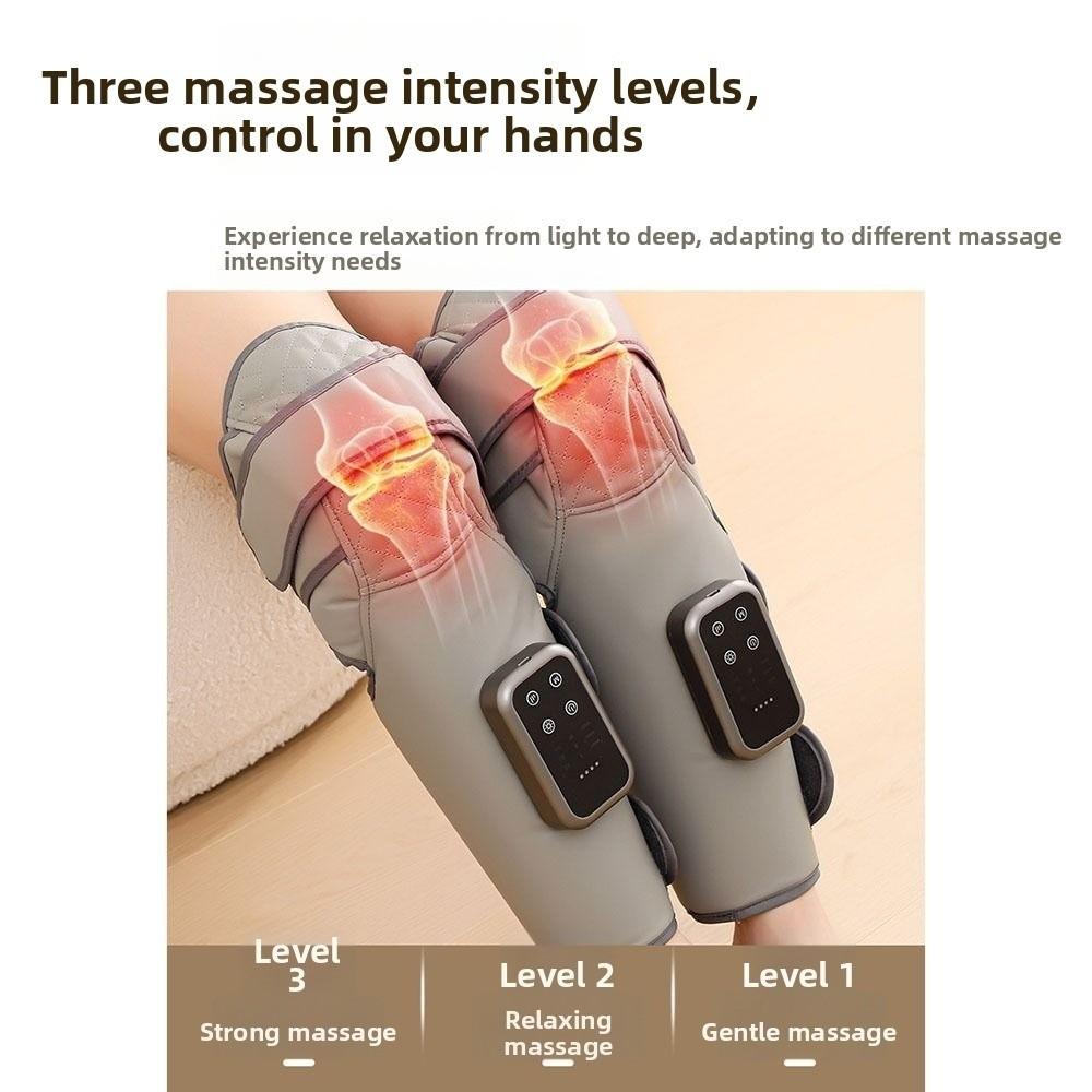 3 Levels Air Pressure Air Wave Massager Hot Compress Electric Air Pressure Device  Leg Massage