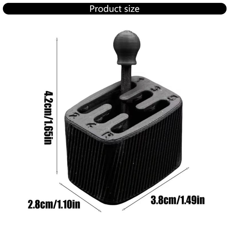 Unique Shifter Paddle Key Holder Toy Car Accessory Desk Decors Gear Shifter Keychain For Adults And Teens