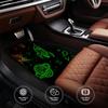 4 Stück Auto-Fußmatten mit Weltraum-Galaxie-Doodles-Muster, Geeignet für Limousinen oder Minivans, Bieten praktische Reinigungs Vorteile