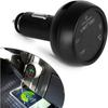 Car Cigarette Lighter Socket Car Voltmeter 3-in-1 12-24V Voltmeter Thermometer USB Car Charger for Car Truck