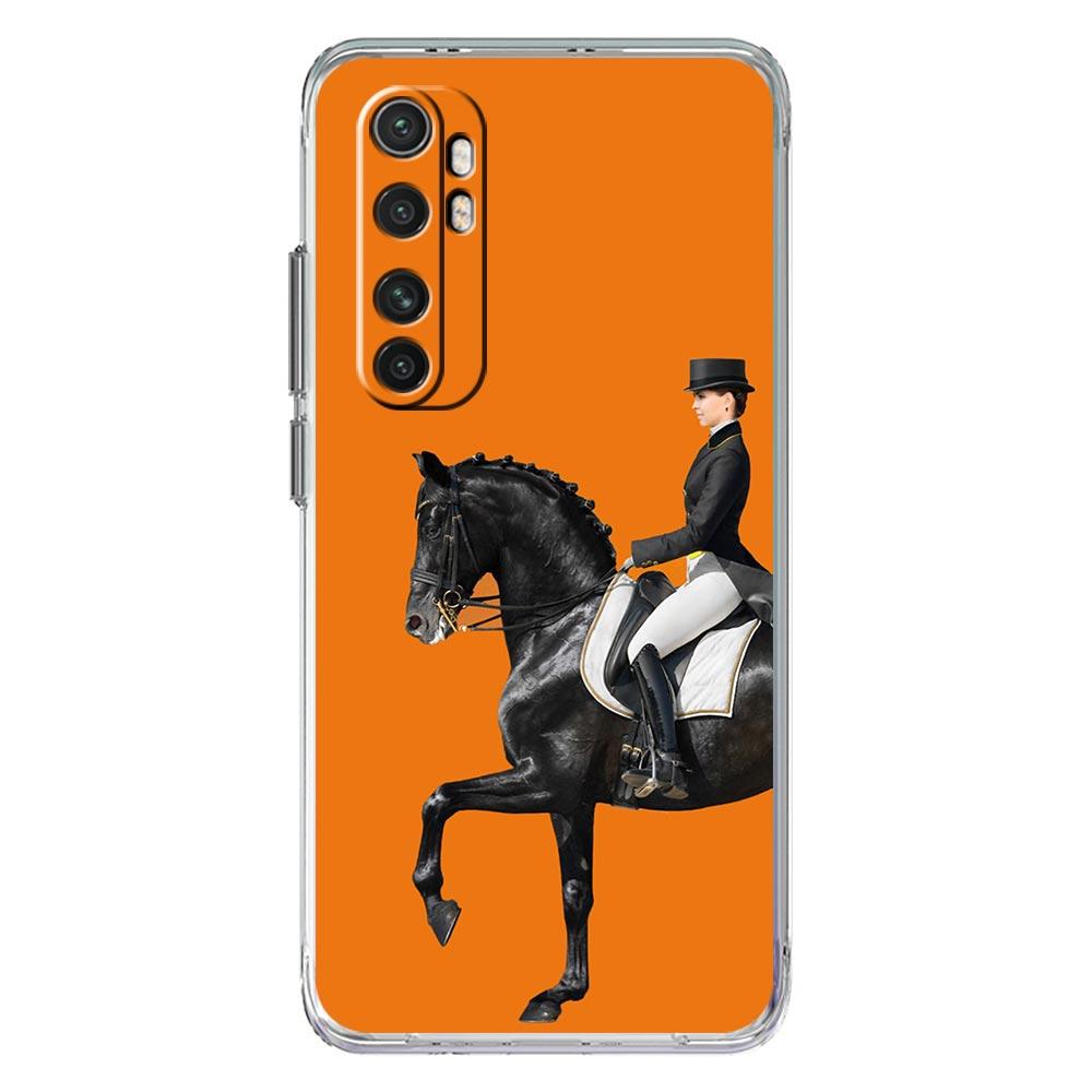 Competition Equestrian Horse Phone Case For Xiaomi 14 15 13 14T 13T 12T 11T Pro 12 11 Lite Poco X7 X6 X5 X3 NFC F7 F6 Cover