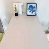 Full Wrapped Imitation Sheepskin Tablecloth Smooth Elastic Tea Table Cloth  Dining