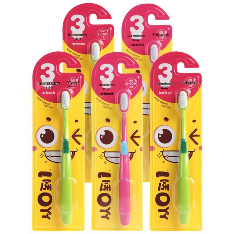 

NaMei From 0 to 1 Kids Silicone Toothbrush 5-Pack