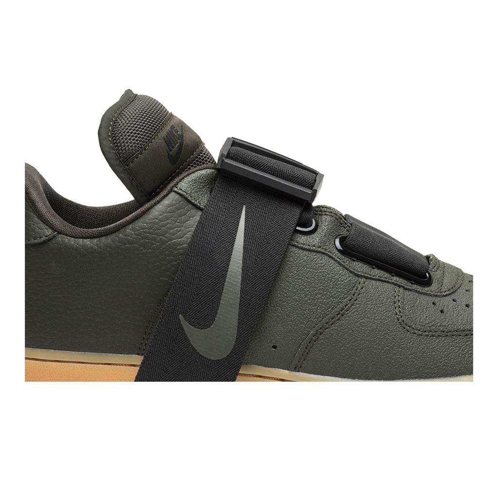 Nike Air Force 1 Low Utility 'Sequoia' (Unisex) Sequoia / Black-Gum-Medium Brown Skateboard Shoes AO1531 300