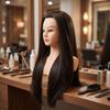 Kopfmodell Langhaar Trainingskopf Kreativer Frisuren Schaufensterkopf Erwachsenen Schaufensterkopf Salon