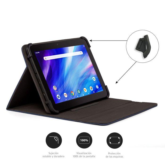Pouzdro na tablet - Nilox - Basic 10 1 - Barva Modrá - Syntetický materiál - 10,1 palce