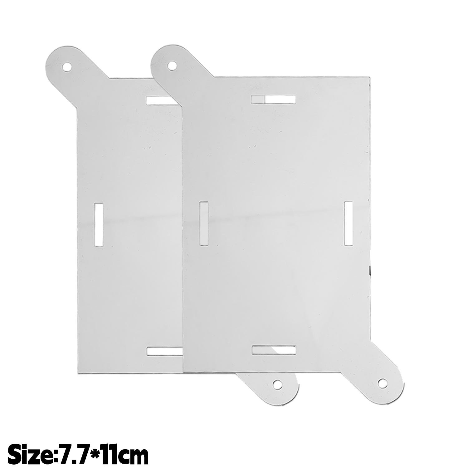 1-5sets Transparent Acrylic Work Card Holders Exhibition Conference Work Card Holders Student ID Card Holder Can Be DIY 1 set