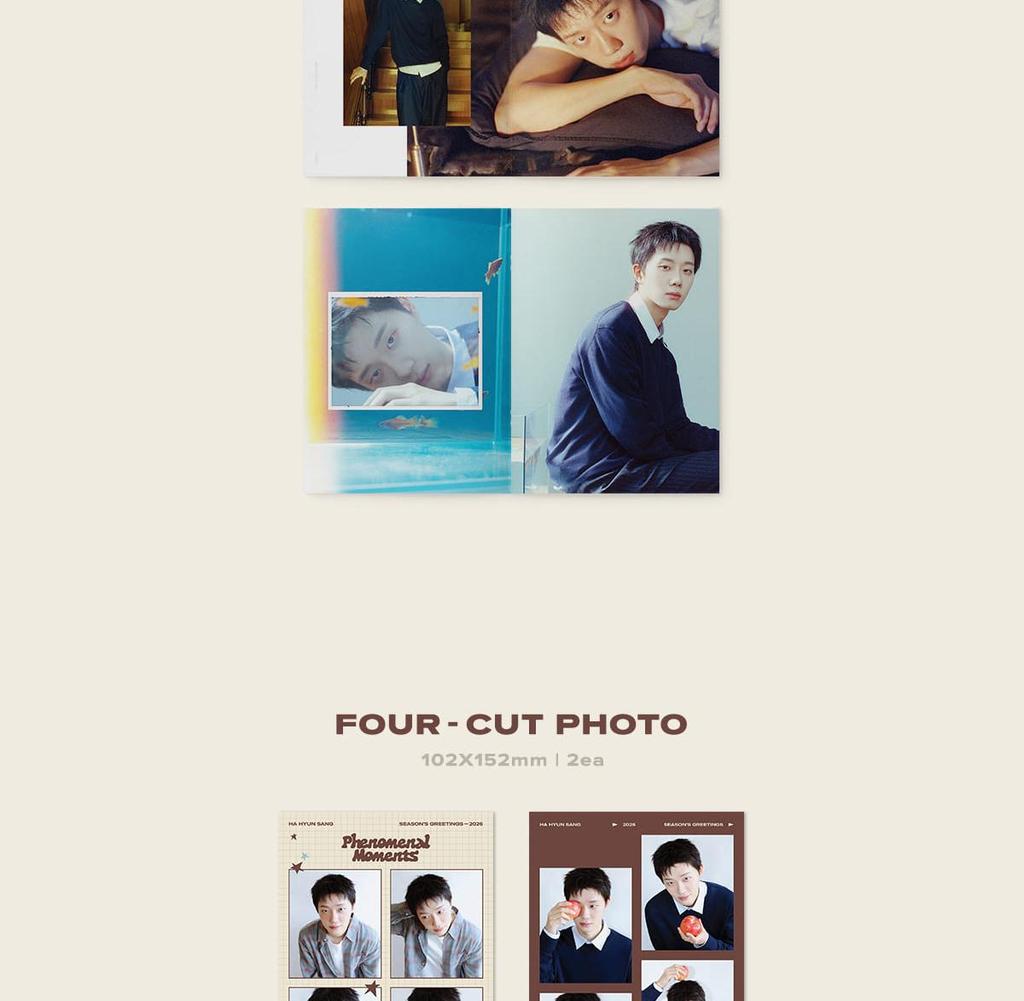 [POB] HA HYUN SANG [PHENOMENAL MOMENTS] 2026 Season's Greetings