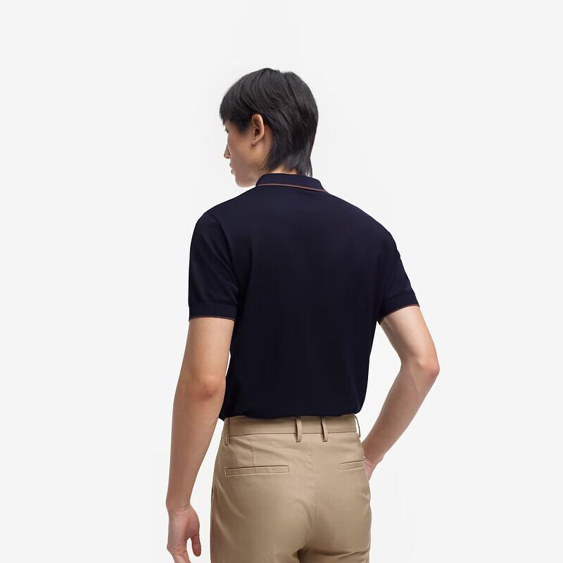 K-Boxing Men s Silk Blend Knit Polo Shirt S