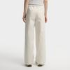FILA Heritage Fashion Simple Trendy Versatile Woven Casual Pants Women pants Cloud-Mushroom-White F11W538806F-WT