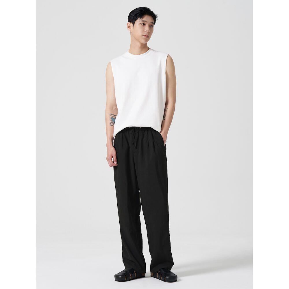 8SECONDS Lecture Wide Banding Slacks Black (424721Ly75)