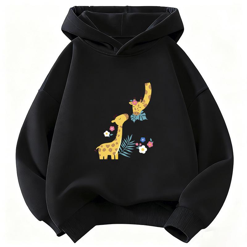 Cute Hoodie Kids Horse Children'S Sweatshirt Cute Harajuku Hoody For Boys Girls Autumn Winter Casual Hoodies