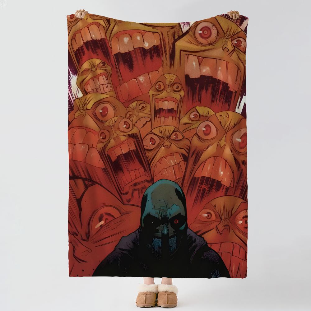 movie T-The Mask-k Throw Thick Comfort Flannel Quilt, Multi-scene Use Indoor Outdoor Daily Nap