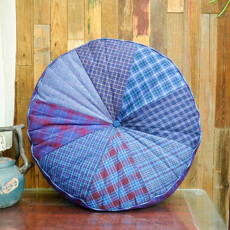 

Extra Large Meditation Club Tea House Yoga Mat Soil Cloth Pumpkin Futon Diameter 50cm, thickness 8cm