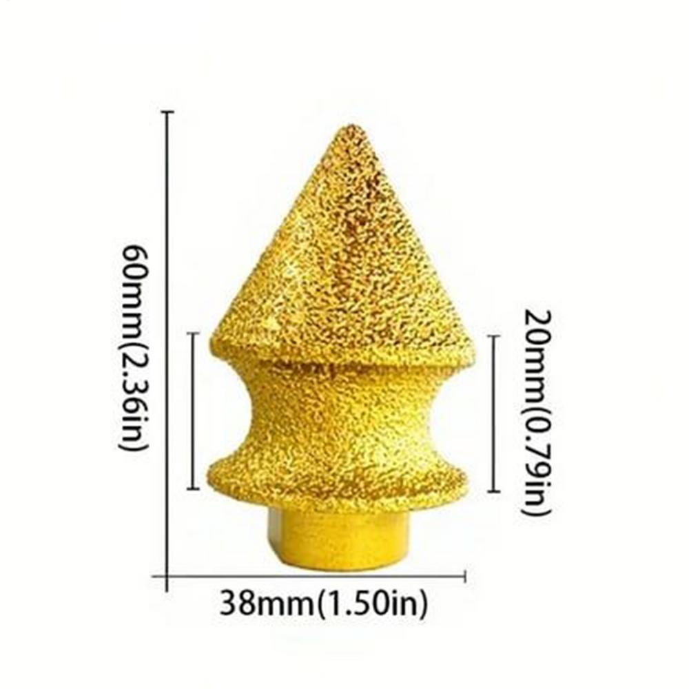 M10 Tile Chamfering Drill Bit Grinding Wheel M10 Thread Tool Screw Countersink Bit Diamond Beveling Chamfer Bit For Granite Cut