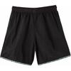 Puma Versatile Sports Lace-Up Elastic Waist Three-Quarter Casual Shorts Unisex shorts Black 629402-80
