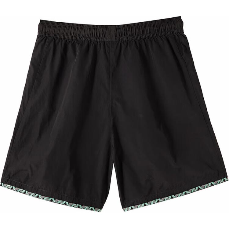 Puma Versatile Sports Lace-Up Elastic Waist Three-Quarter Casual Shorts Unisex shorts Black 629402-80
