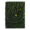 Dragon Eye 3D Embossed Journal Refillable Travel Notepad Vintage Blank Pages Notebook for Sketching Calligraphy