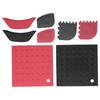 8Pcs Set Pot Holder Scraper Pan Handle Kit Silicone Anti Scalding Accessory for Home Kitchen
