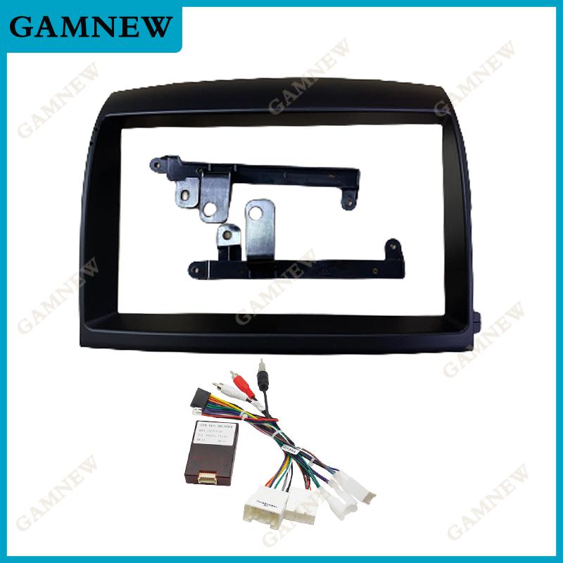 9 Inch Car Frame Fascia Adapter Canbus Box Decoder Android Radio Dash Fitting Panel Kit For Toyota Sienna 2004-2010