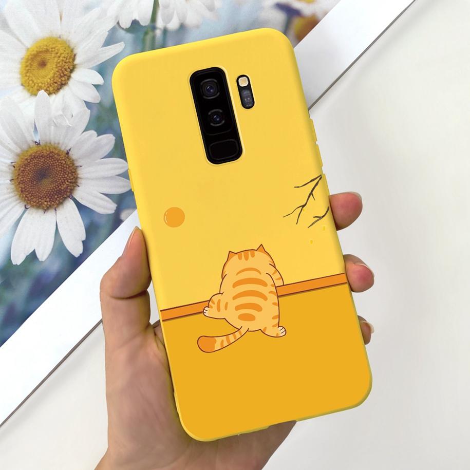 For Samsung Galaxy S9 S 9 Plus Case Popular Marble Cartoon Soft Cover Silicone Shockproof Phone Case For Samsung S9+ S9Plus Capa